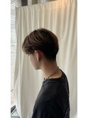 毛流れセンターパート