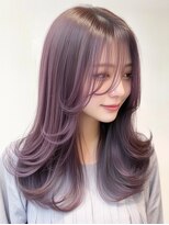 アルトリスト(Altruist Aging×HAIR&SPA)&nbsp;★ダークアッシュ大人ガーリーボブ着物ミディアムレイヤーカット