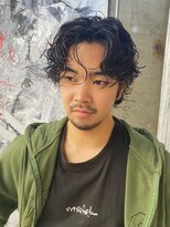 【ステップボーンカット】メンズパーマ