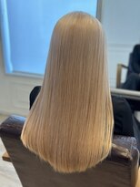 ヘアーサロン リアン 熊谷2号店(hair salon Rien)&nbsp;ホワイトミルクベージュ！