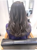 くすみグレージュ/バレイヤージュ/20代30代40代