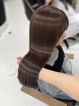 ハピネス 梅田茶屋町店(HAPPINESS) 韓国くびれロング レイヤーオルチャン小顔前髪 艶髪 髪質改善