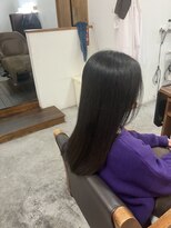 エフフォーユアヘアー(F for your hair)&nbsp;100％ケラチントリートメント×ダークブラウン