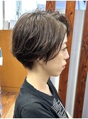 髪質改善縮毛矯正,レイヤー,縮毛矯正,白髪ぼかしハイライト.白髪