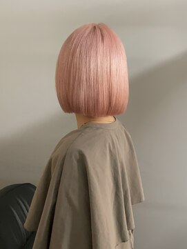 ロテ 名古屋 名駅店(Lote.) イメチェン/ホワイトブロンド/外ハネボブ/美髪/名古屋/名駅