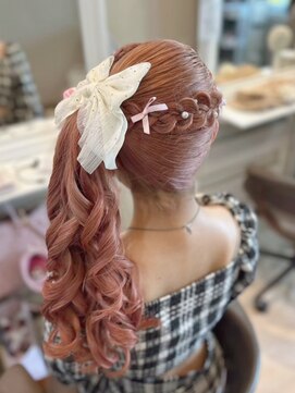 ヘアセットサロン ミント(Hair set salon MINT) サイドテール