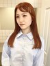 カット＋ブリーチなしダブルカラー 