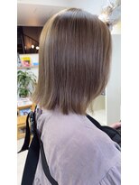 オリビアヘアー(OLIVIA HAIR) 透明感グレージュ×髪質改善ボブ