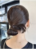 ピタッとタイトなカチモリヘアセット◇