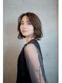 デジタルパーマで大人ミディアムパーマ