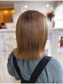 10代20代30代大人可愛い髪質改善カラー艶感ストレート透明感