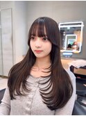 チェリーブラウンホワイトグレージュ顔型別ヘアスタイル特集