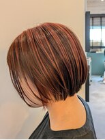 リュール バイ ヘッドライト 北千住店(lueur by HEADLIGHT)&nbsp;マッシュボブ×アンブレラカラーピンク