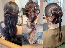 シュクレアミ 福島(sucre ami)の雰囲気（お呼ばれヘア★大人気メニュー♪【福島／ヘアセット】）