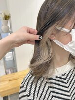 ビューバイネオリーブ 用賀店(Beau'r by neolive)&nbsp;黒髪ボブルフネビージュ小顔ワンレン《用賀》