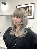 ヴィア 京都烏丸(Via)&nbsp;20代30代ハイトーンレイヤーカット髪質改善ブリーチ