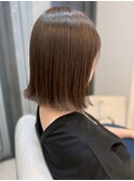 本八幡×外ハネボブ×ナチュラルブラウン