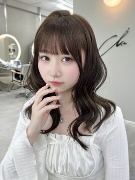 ベル 新宿店(Vel) 縮毛矯正×髪質改善×顔周りレイヤー×新宿