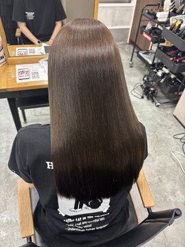 ジルブラン 土浦(JIL BLAN) ハイライトバレイヤージュダブルカラーケアブリーチ20代30代