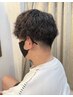 【sumina指名限定】メンズカット+ツイスト&スパイラルパーマ