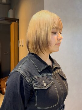 ボブ/レイヤー/小顔カット/銀座