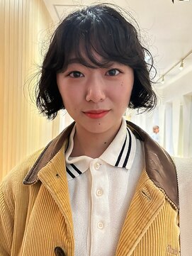 ブクレット(Bouclettes) 心斎橋　フレンチボブ　くせ毛風パーマ　10代20代30代40代