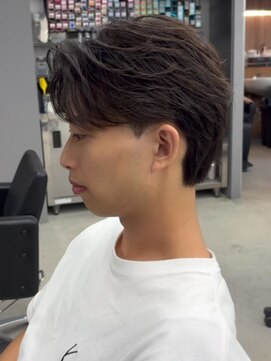 エルマーク 松山(L-MARK) フェザーパーマ/ニュアンスパーマ/シャドウパーマ/men's/メンズ