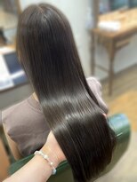 アース 天満橋店(HAIR & MAKE EARTH) ブリーチなしカラー×髪質改善×縮毛矯正×カラー×小顔ヘア