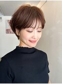 ショートヘア/ショートカット/ショートボブ/30代40代50代/表参道