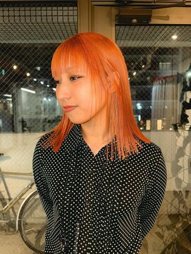 クレン(CLENN) bleach orange / cut