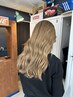 平日【朝5分でキマる艶髪カラーコース】艶感カラー&トリートメント&カット