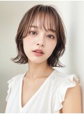 美髪ショートボブ/くびれレイヤー/夏カラーブリーチなしp北浦和