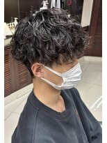 チップタップ 京成小岩店(tip top)&nbsp;メンズパーマ【スパイラル×シャドー】