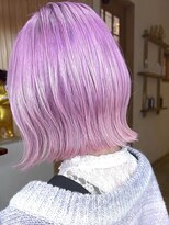 ブレイズヘアー(BLAZEhair)&nbsp;【透明感強め】ホワイトラベンダーピンク×ブリーチ３回