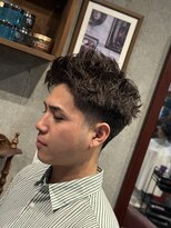 エルエー バーバーショップ 草津店(L.A BARBERSHOP)&nbsp;テーパーフェード×スパイキーショート