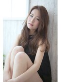 自然な巻き髪☆ナチュラルなロングスタイル
