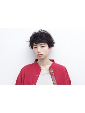 ヘアー アイス ルーチェ(HAIR ICI LUCE) #無造作 #カジュアル #モード #黒髪 #大須