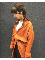 ピープル(people)&nbsp;［people］三つ編みカジュアルアレンジ