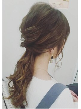 ヘアメイク ノワール(hair make noir) 前髪カット×簡単ゆるふわアレンジ