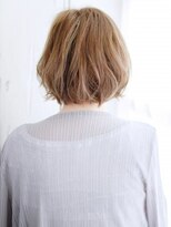 ヘアメイク ナル(hair make nalu) 細かいトップカールのバルーンボブ