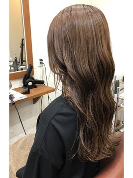 アティック(attic) 根元白髪染め+オシャレ染めミックスカラー♪