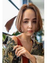 オースティン 錦糸町(AUSTIN)&nbsp;AUSTIN☆外ハネボブアッシュブラウンネオウルフツイストパーマ