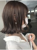 外ハネミディ