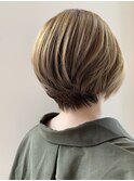 大人ショートボブ