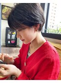 おっきーhair short bob