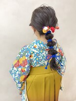 ユーフォリア 銀座(Euphoria)&nbsp;お団子おろしヘアセット！卒業式におすすめ担当:中間