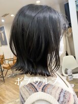 ノラキチジョウジ(NORA KICHIJOJI)&nbsp;#ボブルフ#ボブウルフ#ミルクティー#ピスタチオグレージュ