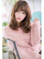 ミック ヘアアンドメイク アップ 駒込店(miq Hair&Make up)&nbsp;重軽MIX！外国人風抜け感アンニュイウェーブc1