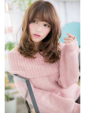 ミック ヘアアンドメイク アップ 駒込店(miq Hair&Make up) 重軽MIX！外国人風抜け感アンニュイウェーブc1