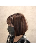 コントレイル(contrail)&nbsp;コントラストカラーラフボブ